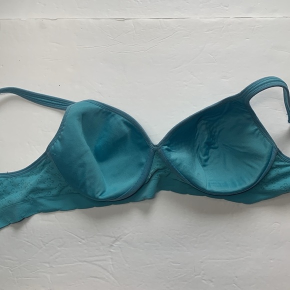 Cabernet T-Shirt Bra 36C Blue - Picture 4 of 10